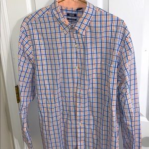 IZOD Pastel Slim Fit Large Button Down